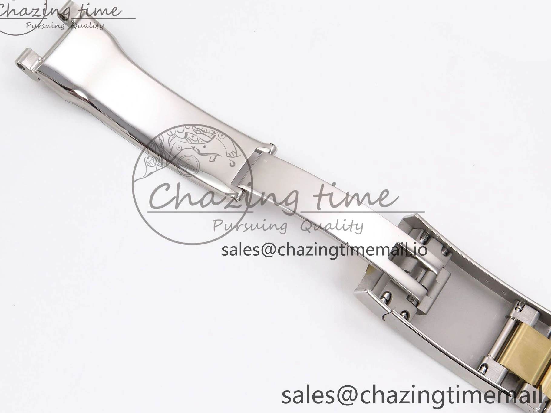 MiroTime 1229 DateJust 41 126333 EWEF Best Edition YG Diamonds Dial on SS YG Oyster Bracelet A Minimalist 973